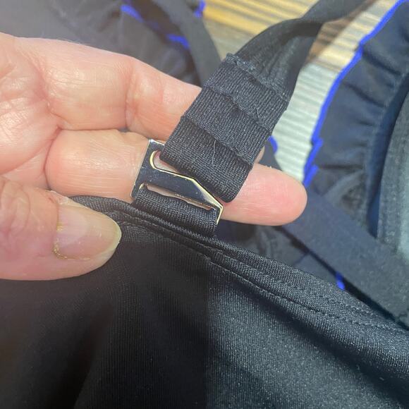 Gabar One Piece Ruffle Front Halter Neck Swimsuit size 16 - Picture 7 of 12